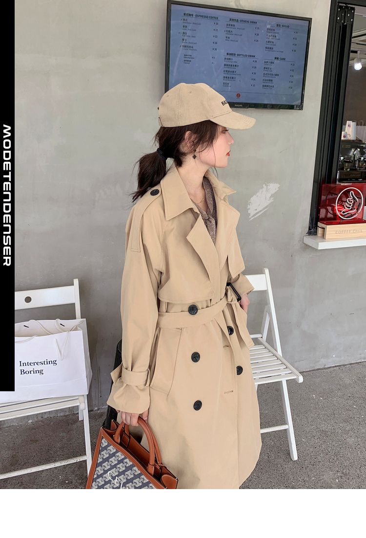 kvinders trenchcoat mode 2