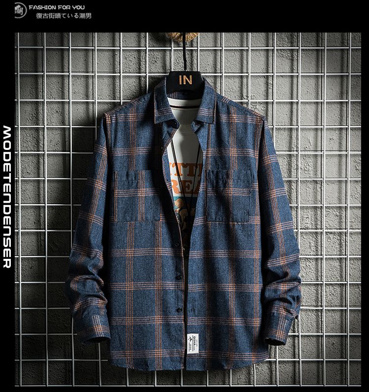 mænds skjorte plaid 3