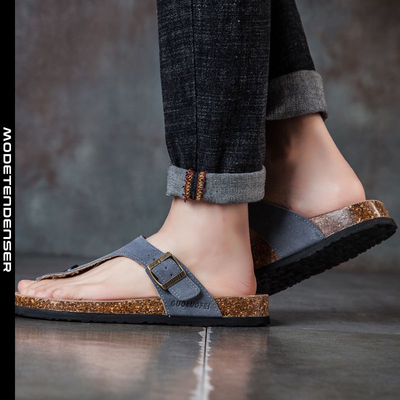 flip-flops til mænd ruskind 4