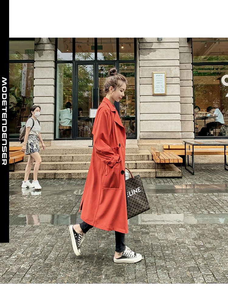 trenchcoat til kvinder er populært 3