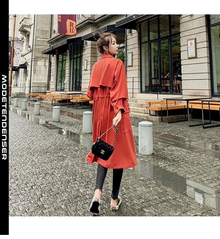 trenchcoat til kvinder er populært 4