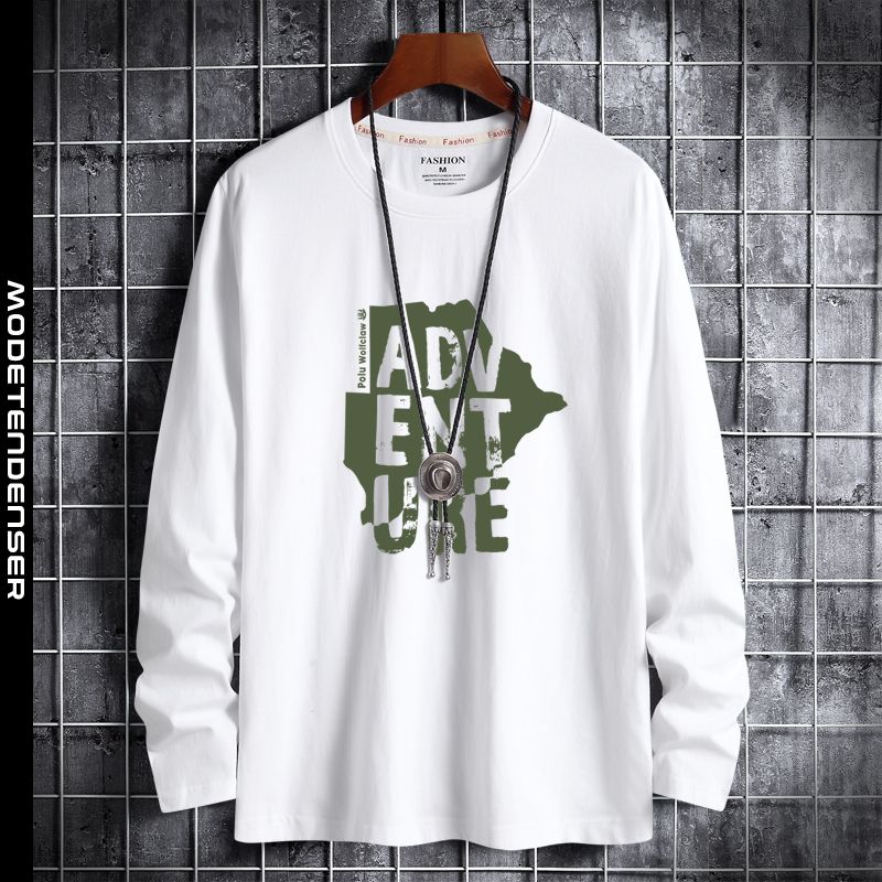 langærmet t-shirt til mænd 2
