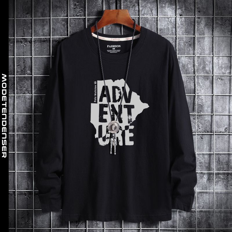 langærmet t-shirt til mænd 3